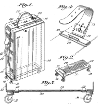 Skateboard s kolečky pod kufr